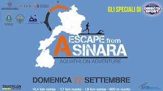 Aquathlon  Escape from Asinara 2024  Lo Speciale [upl. by Tedda52]