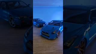 Evolution of the GTR R34 to R35 118 SCALE [upl. by Kaczer]