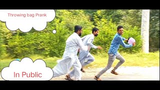 Throwing Black bag Prank in Public 🤣🤣 must watch video [upl. by Dong]