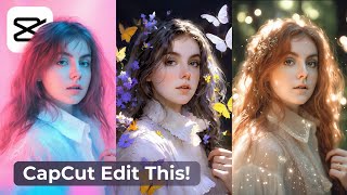 CapCut New AI  Turn Yourself into STUNNING ART with Dreamina [upl. by Eidua]