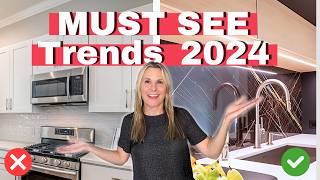 7 MUST SEE Modern Kitchen Design Trends for 2024 [upl. by Aysan]