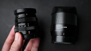 TTArtisan 35mm f18 Vs Fujifilm 35mm f2 WR [upl. by Ogram]