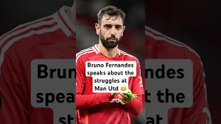 Bruno Fernandes gives a ‘brutal assessment’ of life at Manchester United this season😬🔴 shorts [upl. by Kcirrag]