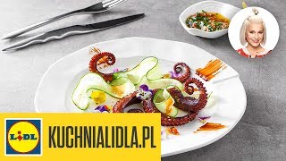 GRILLOWANA OŚMIORNICA 🐙  Daria Ładocha amp Kuchnia Lidla [upl. by Niattirb]