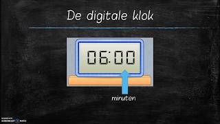 Instructievideo Klokkijken digitale klok [upl. by Xylia]