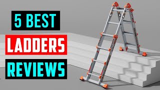 Top 5 Best Ladders of 2024  Best Telescoping Ladders  use [upl. by Gnourt]