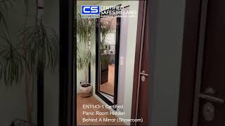 Certified Panic Room Hidden Door Close [upl. by Epolenep970]