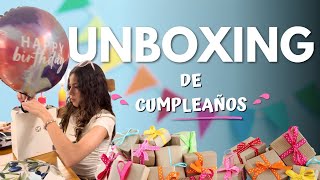 UNBOXING de mis regalos de CUMPLEAÑOS [upl. by Aesoh]