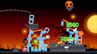 Official Angry Birds Seasons Walkthrough Trick or Treat 32 [upl. by Maclean]