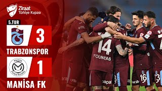 Trabzonspor 31 Manisa FK MAÇ ÖZETİ Ziraat Türkiye Kupası 5 Tur  A Spor  18012024 [upl. by Frances]