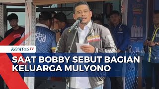 Ketika Bobby Nasution Sebut Bagian Keluarga Mulyono di Depan Relawan Kampanye [upl. by Zelma17]