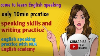 shadowing English speaking practice videolistening to every day English conversation prcatice [upl. by Ennayt]