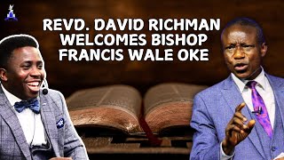 Look at this Revd David Richman welcomes his spiritual father Bishop Francis Wale Oke [upl. by Fenwick]