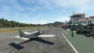 Atterrissage sur la piste la plus dangereuse au monde   Flight Simulator 2020 [upl. by Arihppas230]