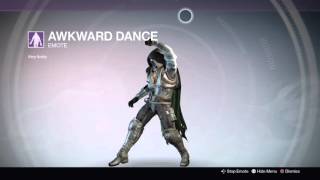 Destiny Emote Drake Hotline Bling Dance Crimson Doubles Event [upl. by Ellednahs999]