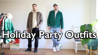 Party Outfit Ideas For Sneakerheads  Men’s Holiday Fashion Guide [upl. by Hacim151]