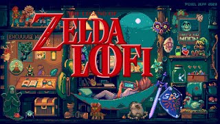 Zeldas Room 🎮 • Zeldainspired Lofi Hip Hop for a Relaxing and Nostalgic Study Session Nintendo MIX [upl. by Naej]