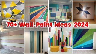 Wall Paint Ideas 2024 Diy Wall PaintBeautiful Wall Paint Designs [upl. by Uball]