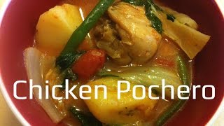 Chicken Pochero  chicken stew in tomato sauce with vegetables [upl. by Nan392]