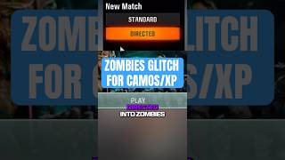 NEW ZOMBIES CAMOXP STRAT bo6 [upl. by Quartana]