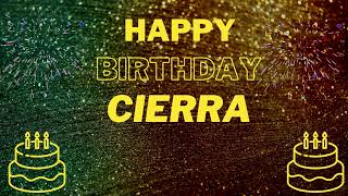 Happy Birthday Cierra EDM Mix [upl. by Ettenom553]