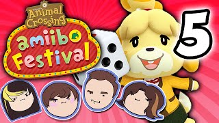 Animal Crossing Amiibo Festival So Much Pun  PART 5  Grumpcade Ft SoloTravelBlog [upl. by Dnamra854]