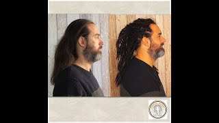 Dreads et cheveux fins pour homme compatible  La solution Pose d’extension locks tête entière [upl. by Celle]