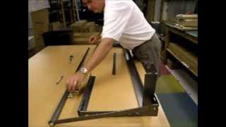 MurphyBedFrameCom Floor Saver Installation Assistance Video [upl. by Gereron]