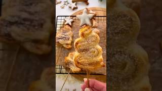 Christmas Trees Pastries 🤤🎄❤️ christmas christmasbaking delicious chocolate baking fyp [upl. by Adneral901]