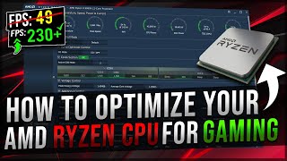 How to OPTIMIZE your AMD RYZEN CPU to IMPROVE Gaming Performance in 2023 [upl. by Varien]