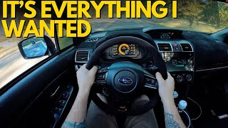 Finally Enjoying the EG33 Subaru WRX STI POV Drive [upl. by Mccullough582]