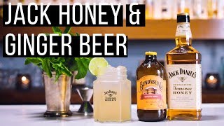 How to make a Jack Honey amp Ginger Beer Cocktail [upl. by Emearg308]