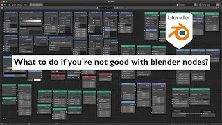 What to do if youre not good with blender nodes Small cheat cheat [upl. by Nasar98]