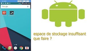 espace de stockage insuffisant  la solution pratique et facile [upl. by Crista]