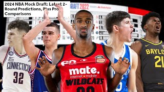 A Familiar Name Is Rising On The Draft Boards Latest NBA Mock Draft  NBA News amp Discussion [upl. by Akcirehs459]