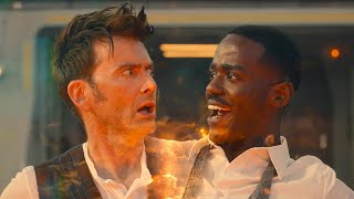 The Fourteenth Doctor Bigenerates  David Tennant to Ncuti Gatwa  The Giggle  Doctor Who [upl. by Airtemed]