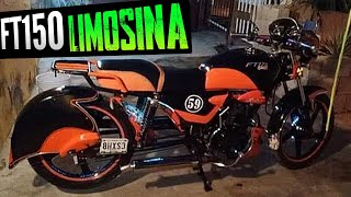 ITALIKA FT 150 Modificada a LIMOSINA [upl. by Mylo158]