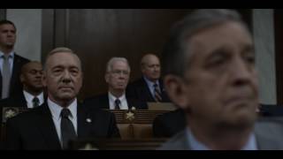 House of Cards SEO5E1 Parliamentary Debate with the US President [upl. by Wettam]