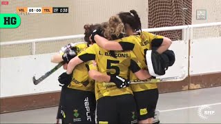 Highlights CP VilaSana 50 Telecable HC  Ok Liga Fem 2122  J9 [upl. by Viviene139]