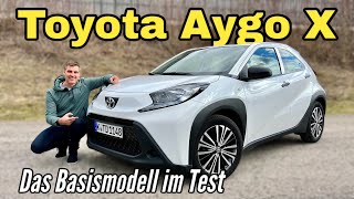 Toyota Aygo X Was kann die Basis für 16000 Euro Kleinstwagen mit 72 PS im Test  Review  2023 [upl. by Veriee]