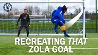 Can Gianfranco Zola Recreate THAT goal v Norwich [upl. by Annoled]