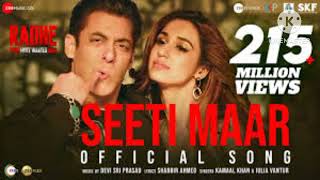 Seeti Maar Lyrics  Radhe  Your Most Wanted Bhai  Salman Khan  Disha Patani [upl. by Cini]