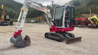 Takeuchi TB230 Demo Tuscher and Milas Company TMC [upl. by Ahsilyt]