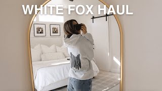 WHITE FOX BOUTIQUE HAUL [upl. by Celie194]