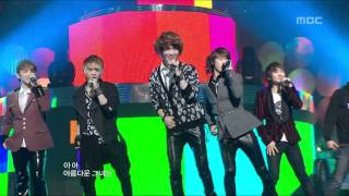 SHINee  Replay 샤이니  누난 너무 예뻐 Music Core 20100220 [upl. by Thorley129]