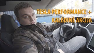 Paulius Aršauskas  TESLA PERFORMANCE  KALĖDINĖ AKCIJA  VLOG 14  Arša23 [upl. by Berey985]