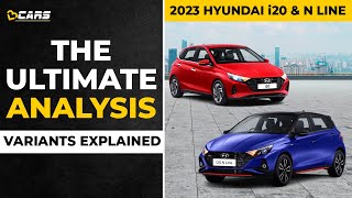 2023 Hyundai i20 amp N Line Petrol Variants Explained  Magna Sportz N6 Asta Asta O N8  Feb [upl. by Popelka123]