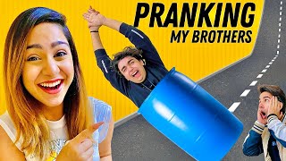 PRANKING MY BROTHERS WITH CRAZY DARES  Rimorav Vlogs [upl. by Leasi930]