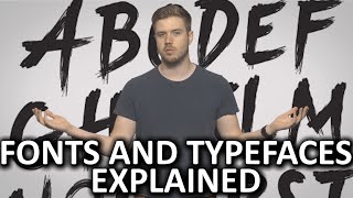 What are Fonts and Typefaces [upl. by Ailla]