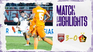 FULL HIGHLIGHTS  BORNEO FC 30 PERSIK KEDIRI [upl. by Pardo]